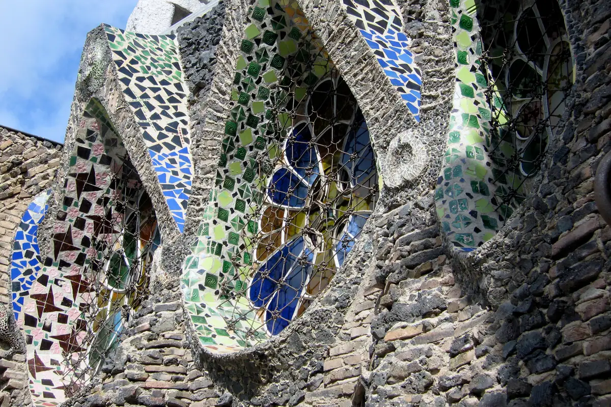 The crypt at Colònia Güell — where Gaudí worked out the Sagrada Família.